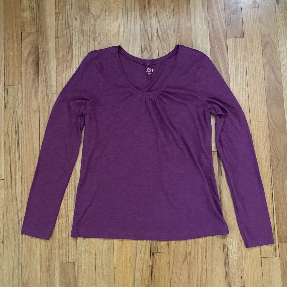 Loft Long Sleeve T-shirt Sz M